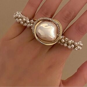 New Faux Pearl Hair tie Elegant ✨✨🔥🔥